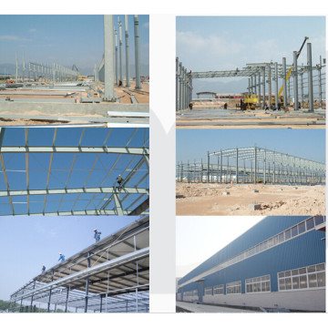 Estructura de acero Edificio de fabricación Almacén prefabricado